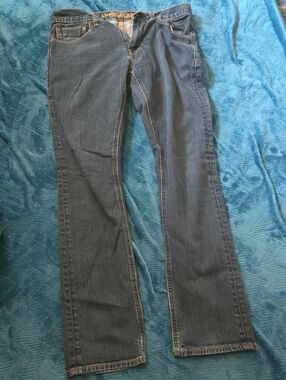 American Eagle Dark Wash Straight Leg Jeans